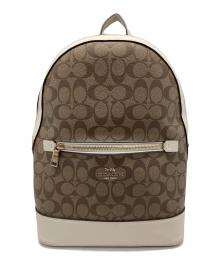 COACH（コーチ）の古着「リュック」｜ベージュ