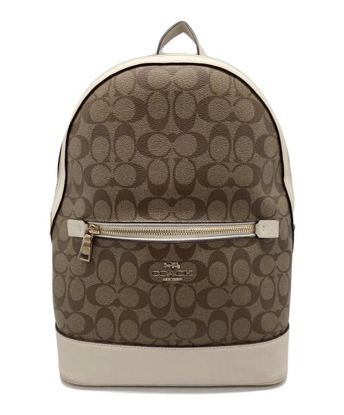 COACH（コーチ）COACH (コーチ) リュック ベージュの古着・服飾アイテム