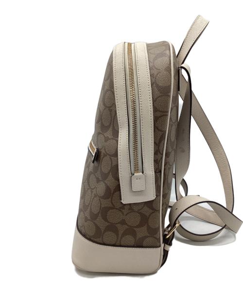 COACH（コーチ）COACH (コーチ) リュック ベージュの古着・服飾アイテム