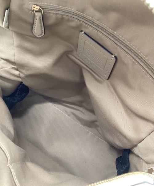 COACH（コーチ）COACH (コーチ) リュック ベージュの古着・服飾アイテム