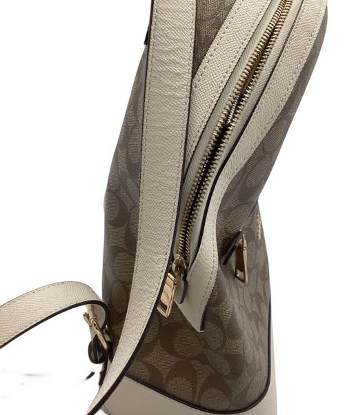 COACH（コーチ）COACH (コーチ) リュック ベージュの古着・服飾アイテム