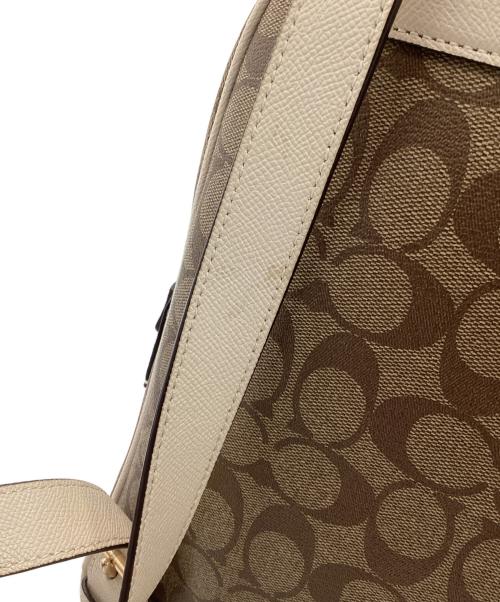 COACH（コーチ）COACH (コーチ) リュック ベージュの古着・服飾アイテム