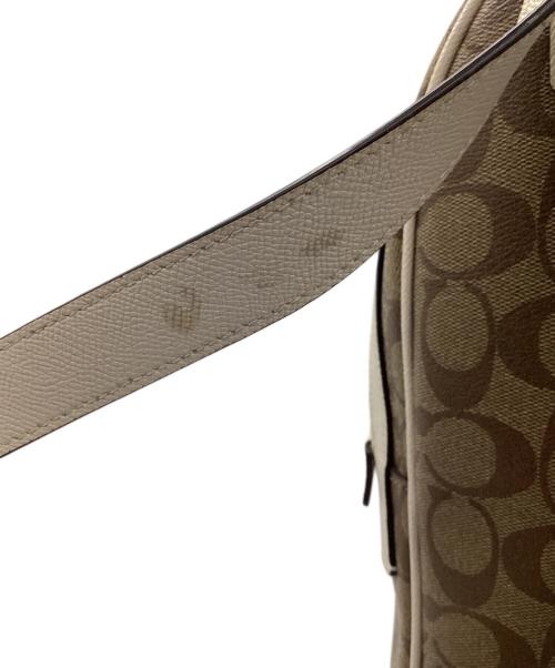 COACH（コーチ）COACH (コーチ) リュック ベージュの古着・服飾アイテム