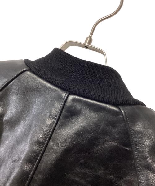 VANSON（バンソン）VANSON (バンソン) レザージャケット ブラック サイズ:44の古着・服飾アイテム