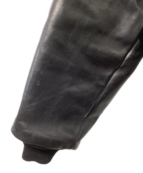 VANSON（バンソン）VANSON (バンソン) レザージャケット ブラック サイズ:44の古着・服飾アイテム