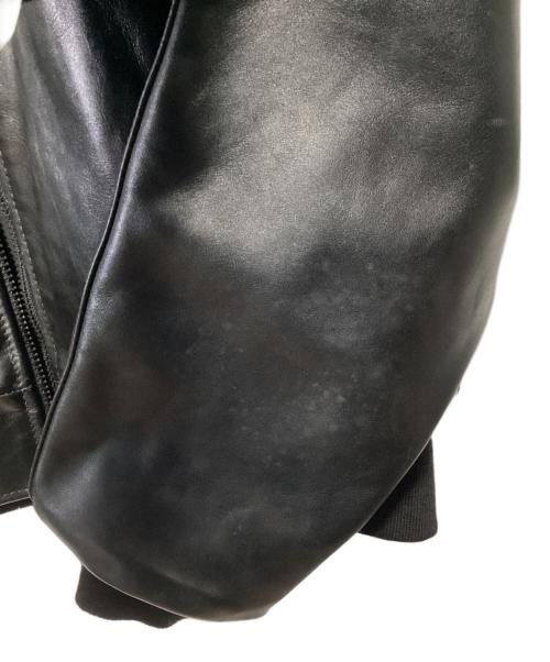 VANSON（バンソン）VANSON (バンソン) レザージャケット ブラック サイズ:44の古着・服飾アイテム