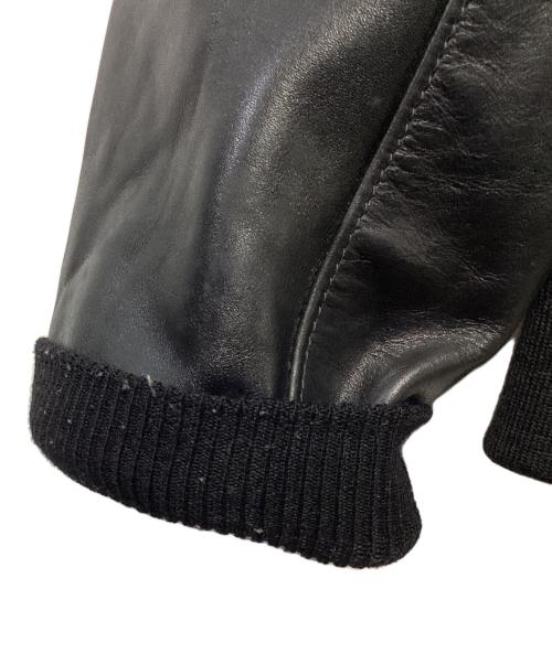 VANSON（バンソン）VANSON (バンソン) レザージャケット ブラック サイズ:44の古着・服飾アイテム