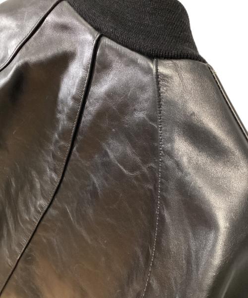 VANSON（バンソン）VANSON (バンソン) レザージャケット ブラック サイズ:44の古着・服飾アイテム