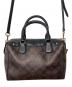 COACH (コーチ) 2WAYバッグ ブラウン×ブラック：6000円