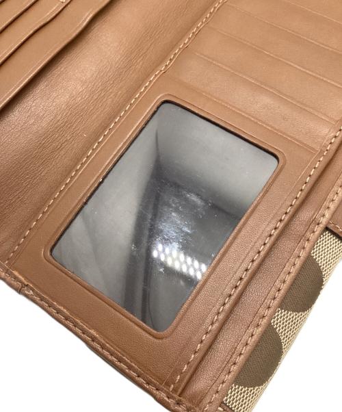 COACH（コーチ）COACH (コーチ) 長財布 ベージュの古着・服飾アイテム