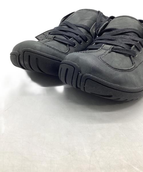 DIESEL（ディーゼル）DIESEL (ディーゼル) レザースニーカー ブラック サイズ:EUR 43の古着・服飾アイテム
