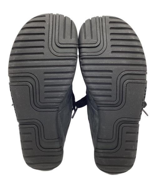 DIESEL（ディーゼル）DIESEL (ディーゼル) レザースニーカー ブラック サイズ:EUR 43の古着・服飾アイテム