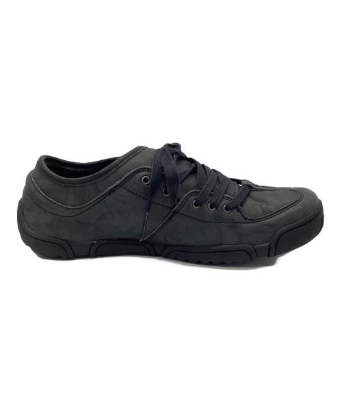 DIESEL（ディーゼル）DIESEL (ディーゼル) レザースニーカー ブラック サイズ:EUR 43の古着・服飾アイテム