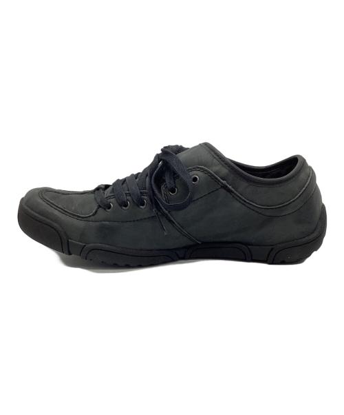 DIESEL（ディーゼル）DIESEL (ディーゼル) レザースニーカー ブラック サイズ:EUR 43の古着・服飾アイテム