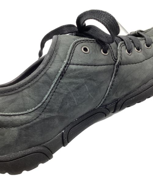 DIESEL（ディーゼル）DIESEL (ディーゼル) レザースニーカー ブラック サイズ:EUR 43の古着・服飾アイテム