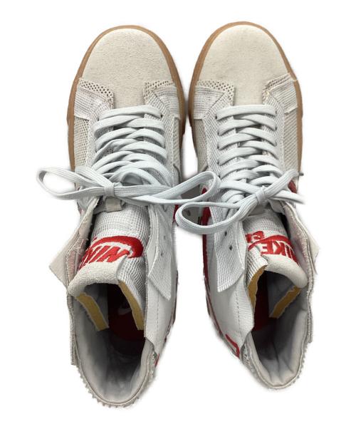 NIKE（ナイキ）NIKE (ナイキ) ZOOM BLAZER MID PREMIUM ホワイト×レッド サイズ:24の古着・服飾アイテム