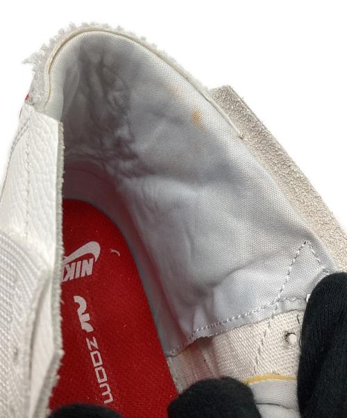 NIKE（ナイキ）NIKE (ナイキ) ZOOM BLAZER MID PREMIUM ホワイト×レッド サイズ:24の古着・服飾アイテム