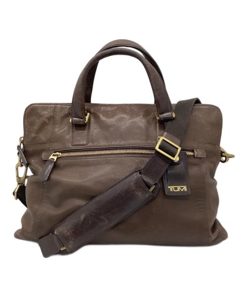TUMI（トゥミ）TUMI (トゥミ) ショルダーバッグ ブラウンの古着・服飾アイテム