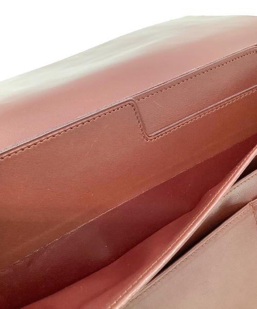 Cartier（カルティエ）Cartier (カルティエ) クラッチバッグ ボルドーの古着・服飾アイテム