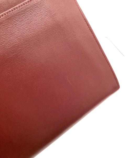 Cartier（カルティエ）Cartier (カルティエ) クラッチバッグ ボルドーの古着・服飾アイテム