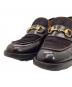 中古・古着 GUCCI (グッチ) ハラコビットローファー ブラウン サイズ:6B：5000円
