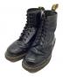 Dr.Martens（ドクターマーチン）の古着「8ホールブーツ」｜ブラック
