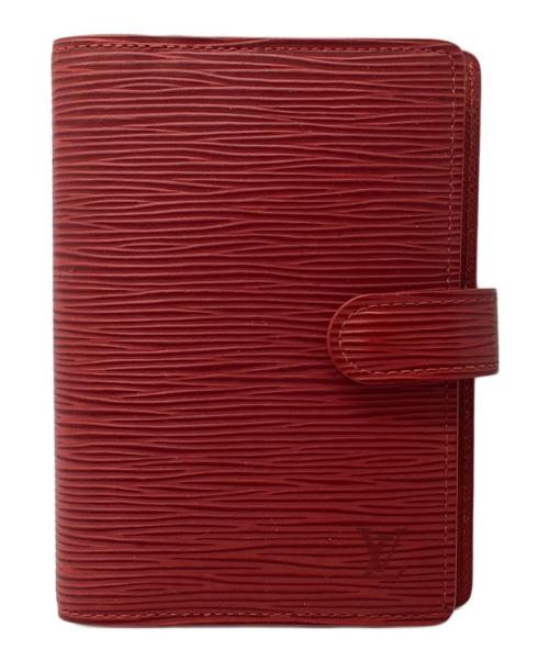 LOUIS VUITTON（ルイ ヴィトン）LOUIS VUITTON (ルイ ヴィトン) アジェンダPM カスティリアン・ レッドの古着・服飾アイテム