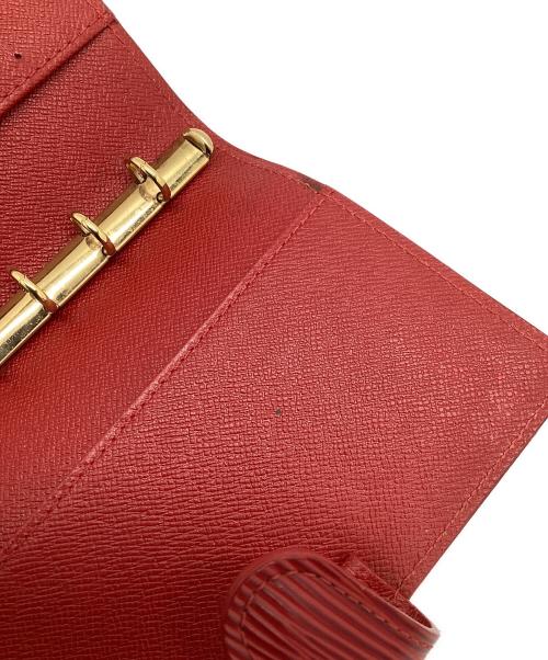 LOUIS VUITTON（ルイ ヴィトン）LOUIS VUITTON (ルイ ヴィトン) アジェンダPM カスティリアン・ レッドの古着・服飾アイテム