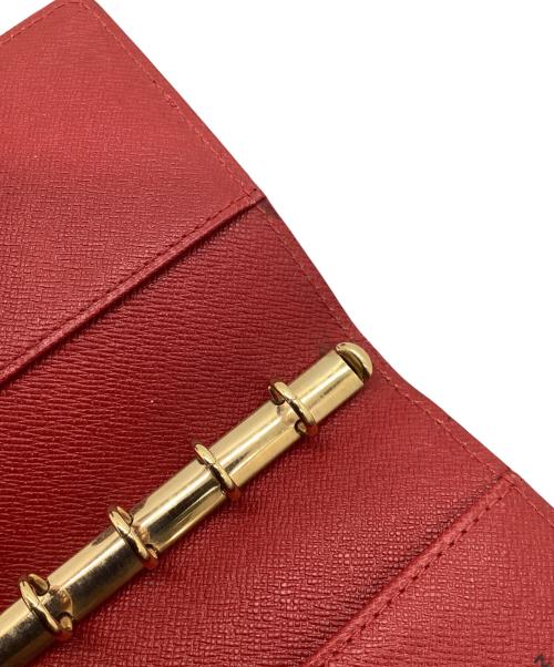 LOUIS VUITTON（ルイ ヴィトン）LOUIS VUITTON (ルイ ヴィトン) アジェンダPM カスティリアン・ レッドの古着・服飾アイテム