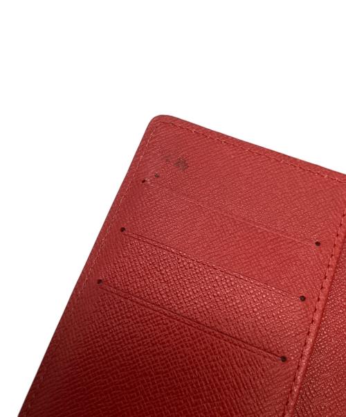 LOUIS VUITTON（ルイ ヴィトン）LOUIS VUITTON (ルイ ヴィトン) アジェンダPM カスティリアン・ レッドの古着・服飾アイテム