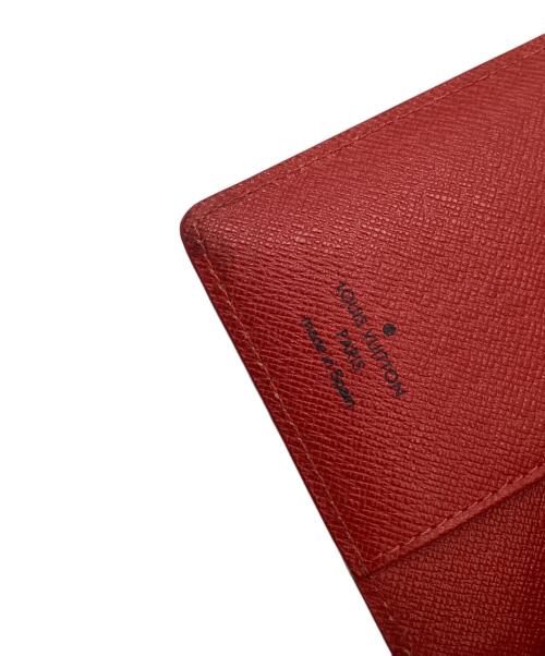 LOUIS VUITTON（ルイ ヴィトン）LOUIS VUITTON (ルイ ヴィトン) アジェンダPM カスティリアン・ レッドの古着・服飾アイテム