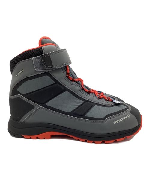 mont-bell（モンベル）mont-bell (モンベル) トレッキングブーツ グレー×レッド サイズ:26.5 未使用品の古着・服飾アイテム