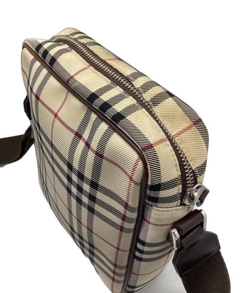 BURBERRY（バーバリー）BURBERRY (バーバリー) ショルダーバッグ ベージュ×ブラウンの古着・服飾アイテム