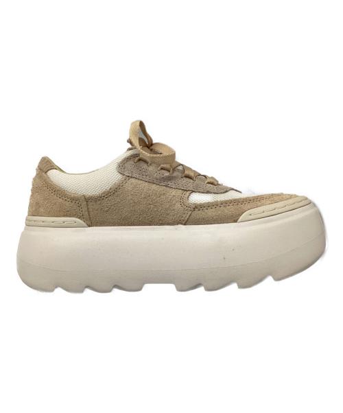 UGG（アグ）UGG (アグ) ローカットスニーカー ベージュ サイズ:22.5の古着・服飾アイテム