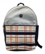 Kipling×TRICOTEキプリング×トリコテ）の古着「リュック」｜ネイビー×ベージュ×オレンジ