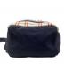 中古・古着 Kipling (キプリング) TRICOTE (トリコテ) リュック ネイビー×ベージュ×オレンジ：7000円