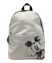 Desigual×DISNEY（デシグアル×ディズニー）の古着「リュック」｜ホワイト×ブラック