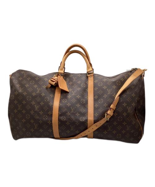 LOUIS VUITTON（ルイ ヴィトン）LOUIS VUITTON (ルイ ヴィトン) キーポル・バンドリエール60 ブラウンの古着・服飾アイテム