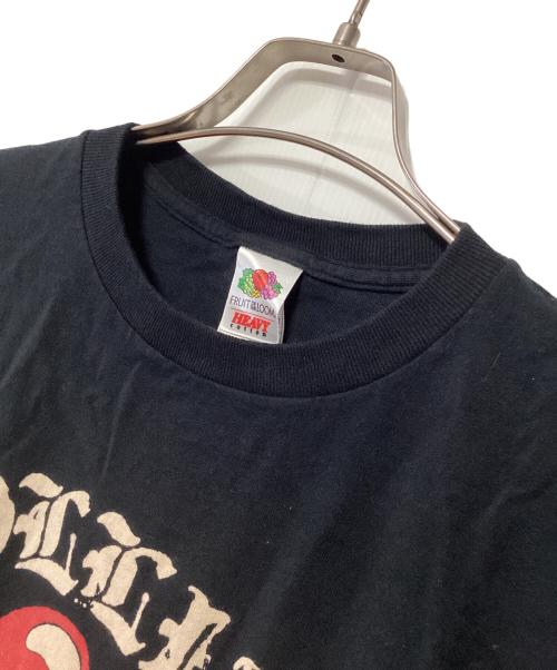 FRUIT OF THE LOOM（フルーツオブザルーム）FRUIT OF THE LOOM (フルーツオブザルーム) 半袖Tシャツ ブラック サイズ:Mの古着・服飾アイテム