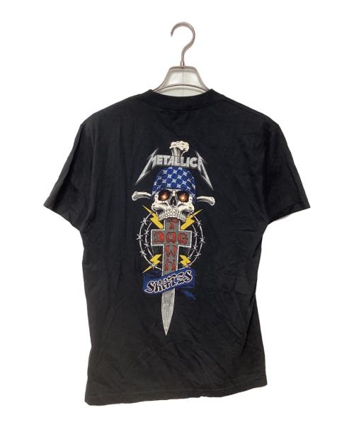 METALLICA（メタリカ）METALLICA (メタリカ) DOG TOWN (ドッグ タウン) 半袖Tシャツ ブラック サイズ:Mの古着・服飾アイテム
