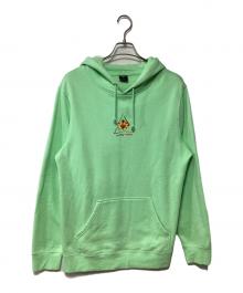 HUF（ハフ）の古着「パーカー」｜黄緑