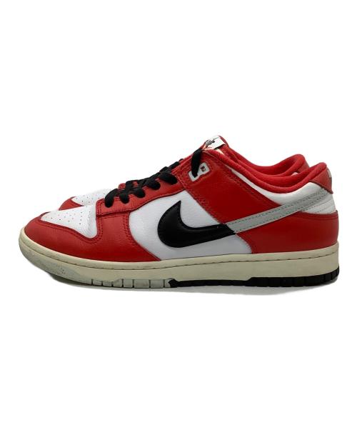 NIKE（ナイキ）NIKE (ナイキ) DUNK LOW レッド×ホワイト サイズ:27.5の古着・服飾アイテム