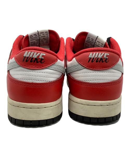 NIKE（ナイキ）NIKE (ナイキ) DUNK LOW レッド×ホワイト サイズ:27.5の古着・服飾アイテム