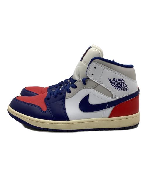 NIKE（ナイキ）NIKE (ナイキ) Nike AIR JORDAN 1 MID レッド×ブルー サイズ:28.5の古着・服飾アイテム