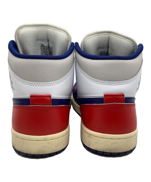 NIKE（ナイキ）NIKE (ナイキ) Nike AIR JORDAN 1 MID レッド×ブルー サイズ:28.5の古着・服飾アイテム