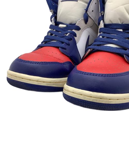 NIKE（ナイキ）NIKE (ナイキ) Nike AIR JORDAN 1 MID レッド×ブルー サイズ:28.5の古着・服飾アイテム