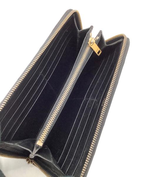 Saint Laurent Paris（サンローランパリ）Saint Laurent Paris (サンローランパリ) 長財布 ブラックの古着・服飾アイテム