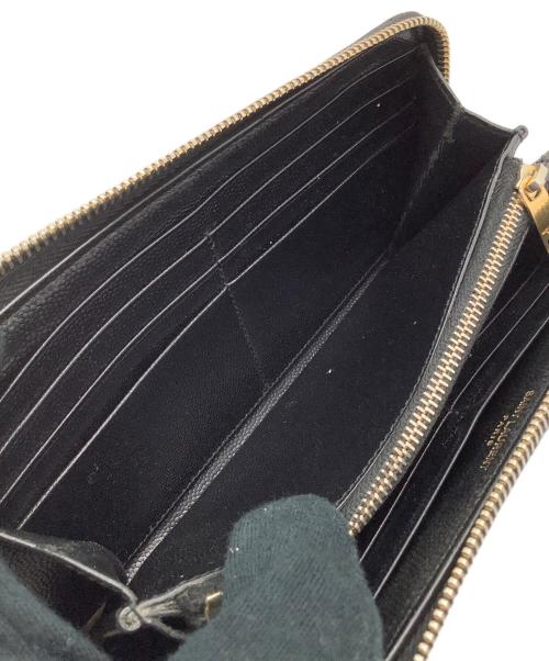 Saint Laurent Paris（サンローランパリ）Saint Laurent Paris (サンローランパリ) 長財布 ブラックの古着・服飾アイテム