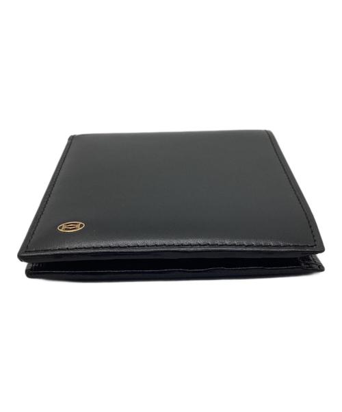 Cartier（カルティエ）Cartier (カルティエ) 2つ折り札入れ ブラックの古着・服飾アイテム