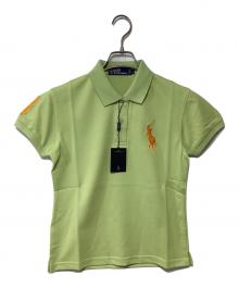 POLO RALPH LAUREN（ポロ・ラルフローレン）の古着「半袖ポロシャツ」｜黄緑